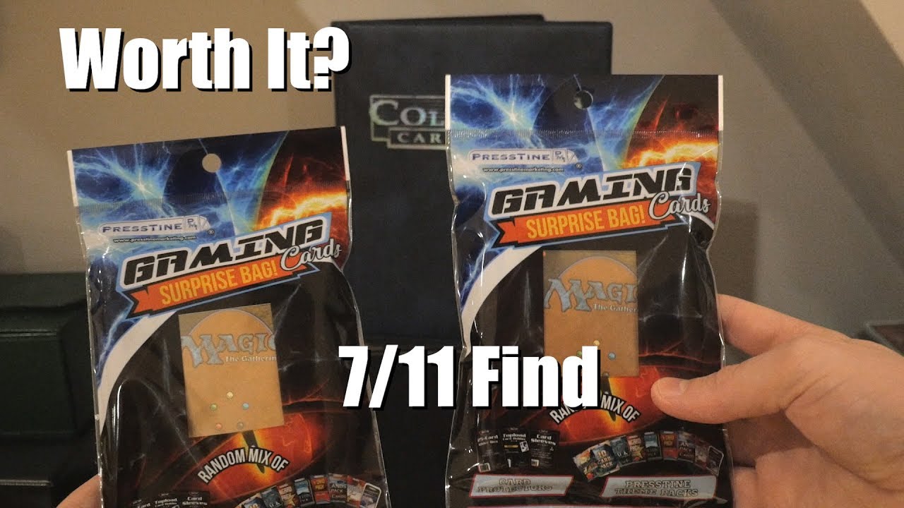 What's inside this 7/11 Magic The Gathering Mystery product? - YouTube