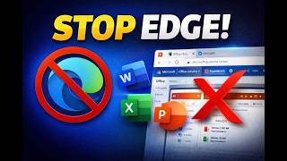 كيفية منع متصفح Microsoft Edge من فتح ملفات Office داخل المتصفح | شرح GearUpWindows screenshot 5