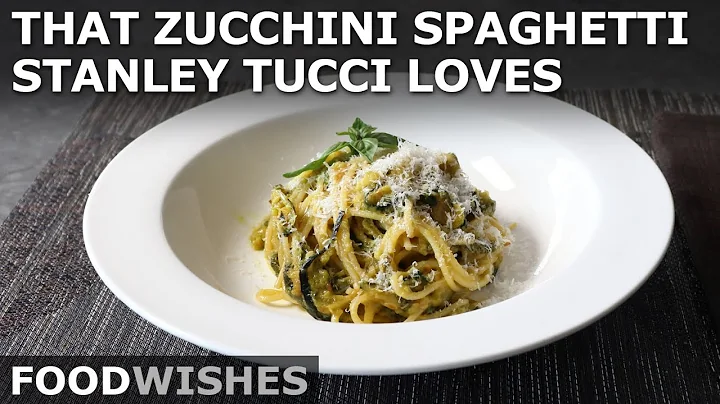 That Zucchini Spaghetti Stanley Tucci Loves! (Spag...