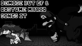 Demise but Girlfriend & Costume Mario sings it | FNF: Mario's Madness v2 cover