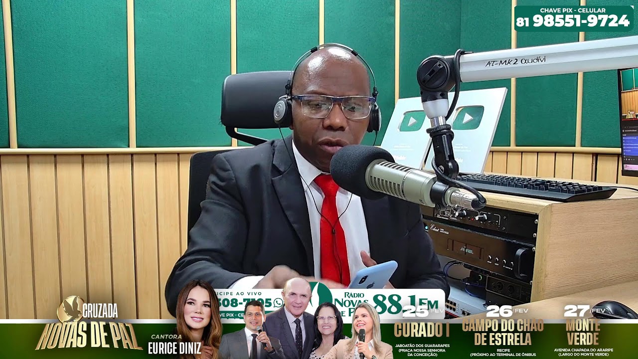 RÁDIO NOVAS DE PAZ 88.1 AO VIVO