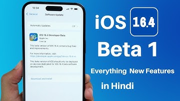 iOS 16.4 Beta 1 | iOS 16.4 Beta 1 Released What