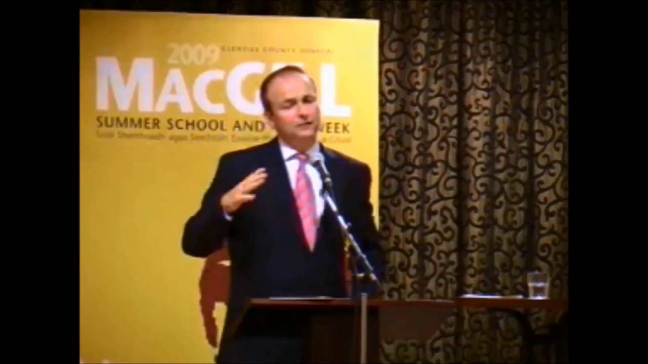 2009 Minister Micheál Martin TD