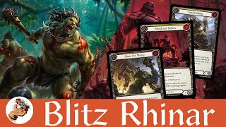Blitz Rhinar Deck Tech: Heavy Hitters - Flesh and Blood TCG