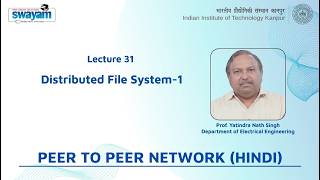 Lecture 31: Distributed File System-1
