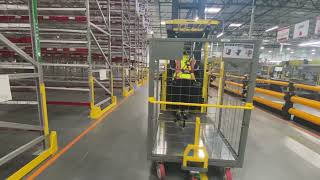 Forklift Training Wire Guided Order Picker Training
