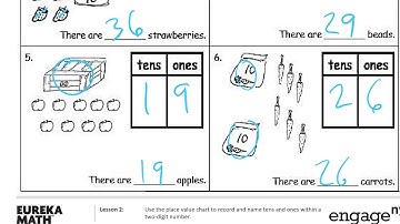 lesson 2 homework module 4 grade 1