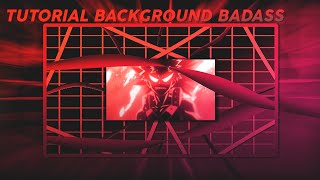 Tutorial Background Badass | Alight Motion