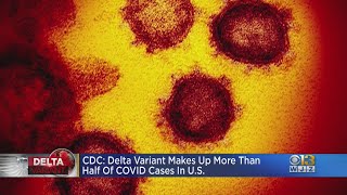 Delta Variant Makes Up More Than Half Of COVID Cases In The U.S.