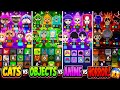 🎮 SprunkiVerse CATS vs OBJECTS vs ANIME vs HORROR! 😱🔥