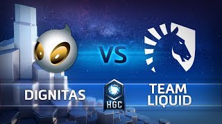 HGC EU - Phase 2 Part 2 - Game 1 – Team Dignitas v Team Liquid