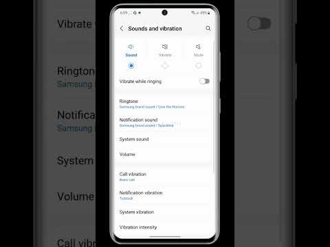 Samsung vibration not