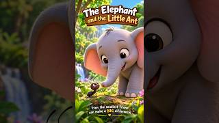 🐘🐜 The Elephant & The Tiny Ant Who Saved Him! ❤️ | Heartwarming Animal Stor