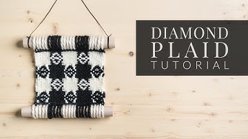 Diamond Twill Plaid Tutorial + FREE PDF Pattern