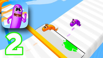 Doodle Run 3D (By Voodoo) Gameplay walkthrough part 2 - Level 20 To 40