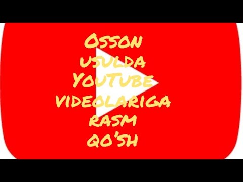 Youtube Rasm Hech qanday programmasiz YouTubedagi videoga rasm qo'yish /Export gamer ...