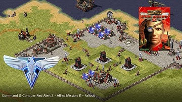 C&C: Red Alert 2 - Allied Mission 11: Fallout - Hard Difficulty - 4K