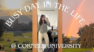 BUSY DAY IN THE LIFE AT CORNELL | classes, sophomore housing, slope | {Freshman Year}