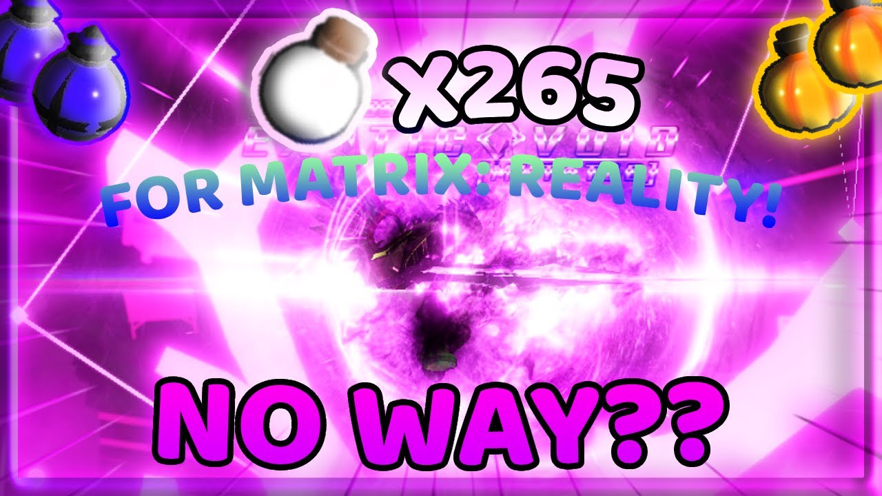 I ROLLED EXOTIC: VOID USING X265 HP2S FOR *NEW* 'MATRIX: REALITY ...
