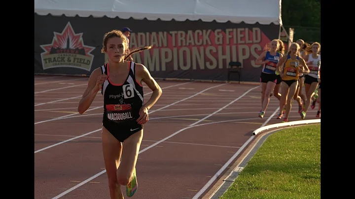 Women's U20 3,000m (MacDougall 9:21) - 2017 Canadi...