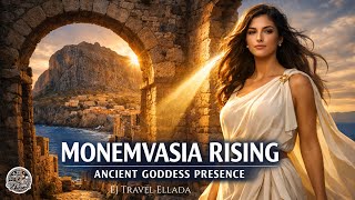 🇬🇷 MONEMVASIA RISING – Ancient Goddess Presence | Epic Greek Flow & Cinematic Female Pulse