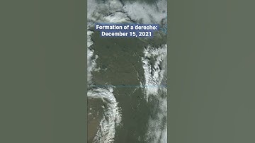 Formation of a Derecho: December 15, 2021 Iowa Derecho, Dust Storm
