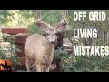 Top 10 Off Grid Living Mistakes