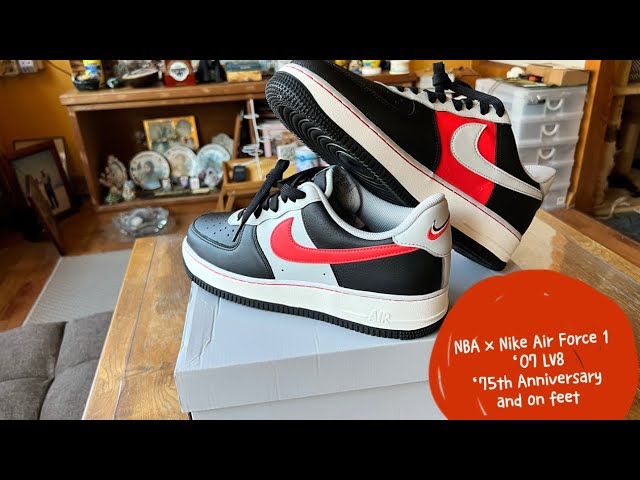 HealthdesignShops, Nike Air Force 1 Low 07 Lv8 Nba 75th Anniversary Trail