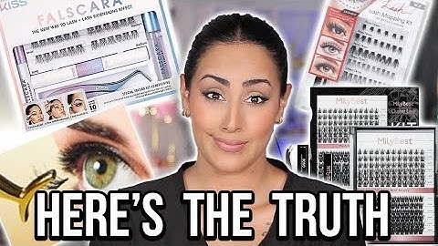 DIY Lash Extention Do