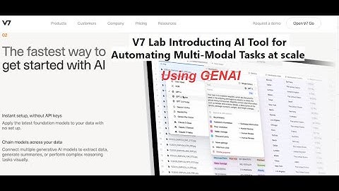 V7 Go: Multimodal Work Automation with Generative AI