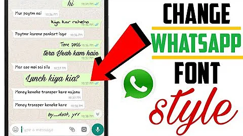 How can I write stylish text in WhatsApp?