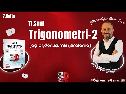 Trigonometri-2 | Açılar, Dönüşümler, Sıralama | Pdf #öğrenmegarantili