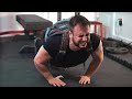 INTENSE Chest & Triceps Explosion (Weighted Calisthenics!!)