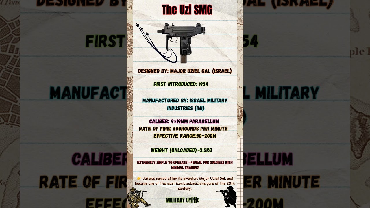 Uzi Submachine Gun