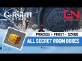 Gambar cover Genshin Impact Princess Box, Priest Box & Scribe Box locations - How to unlock SECRET ROOM Gate