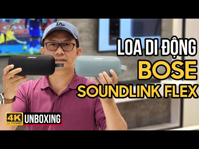 BOSE SOUNDLINK FLEX - LOA DI ĐỘNG MỸ DÀNH CHO GIỚI XÊ DỊCH, THÍCH DU LỊCH, ĐI PHƯỢT, CAMPING...