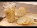 Brot backen im Glas, bis zu 12 Monate haltbar! Brot ohne kneten im Glas