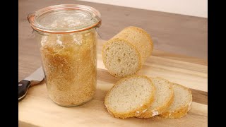 Brot Backen Im Glas Bis Zu 12 Monate Haltbar Brot Ohne Kneten Im Glas Youtube