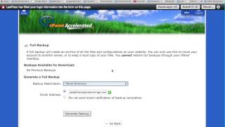 Backup Your Hostgator Site Using cPanel