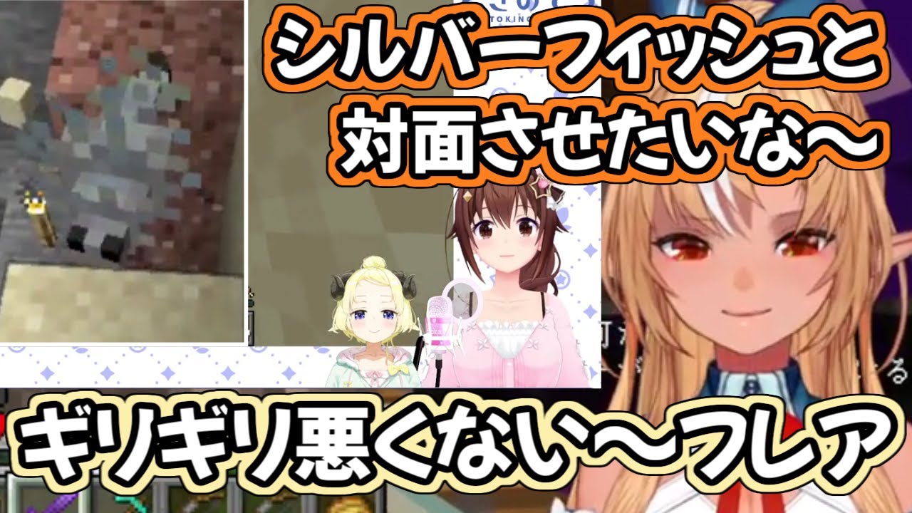 【ギリギリ悪くないフレア】そらちゃんをシルバーフィッシュと対面させたいフレアちゃん【不知火フレア/ときのそら/ホロライブ切り抜き】