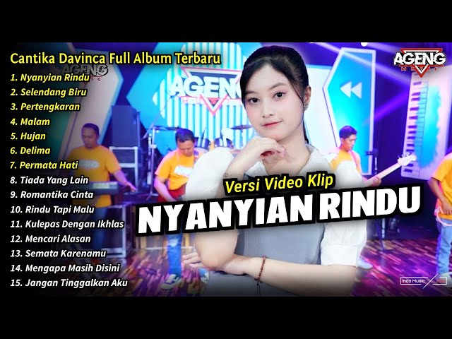 Cantika Davinca Full Album || Nyanyi Rindu, Cantika Davinca Full Album Terbaru 2024 - AGENG MUSIC class=