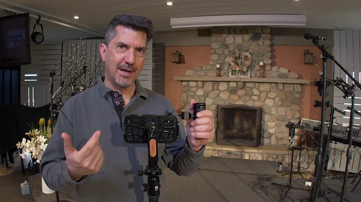 iPhone SmallRig cage and mount
