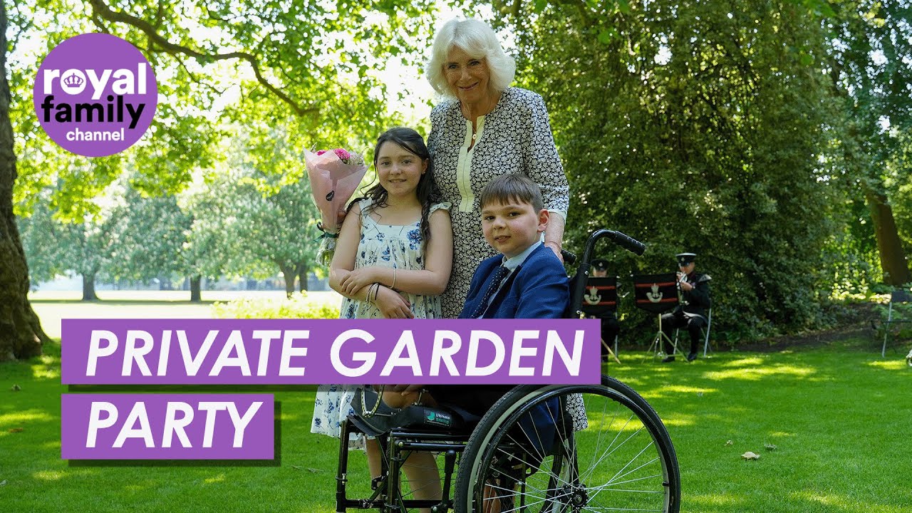 Queen Hosts Party For Children Who Missed Buckingham Palace Garden Party