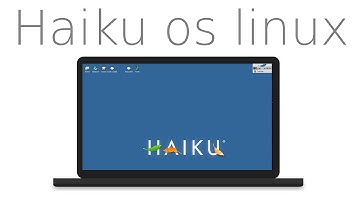 How to install Haiku OS and a quick tour / Review, formerly OpenBeOS, strange linux distro