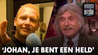 Tom Staal op bezoek in Deventer: 'Johan, je bent een held!' | VERONICA OFFSIDE