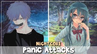 Video thumbnail of "Nightcore - Panic Attacks (Elohim)"