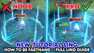 TUTORIAL LING 2023 HOW TO EASY TAKE ALL SWORD & FULL LING GUIDE🔥Secret Settings For Ling MLBB screenshot 4