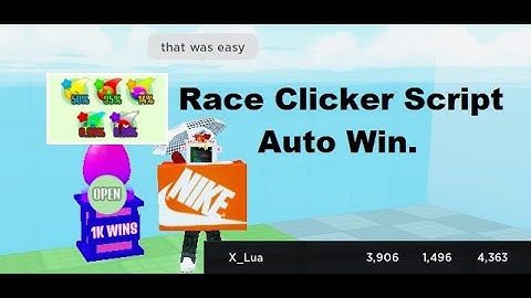 Race Clicker Script | Auto Win. [LuaXe]