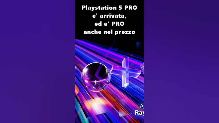 Playstation 5 PRO e' arrivata, ed e' PRO anche nel prezzo