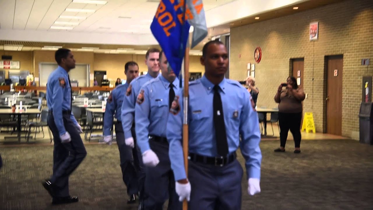 97th Cadets Marching into their Graduation Ceremony - YouTube